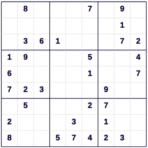 Sudoku puzzle