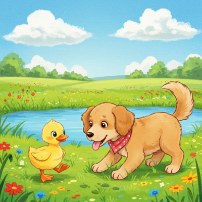 Whimsical Forest Illustration