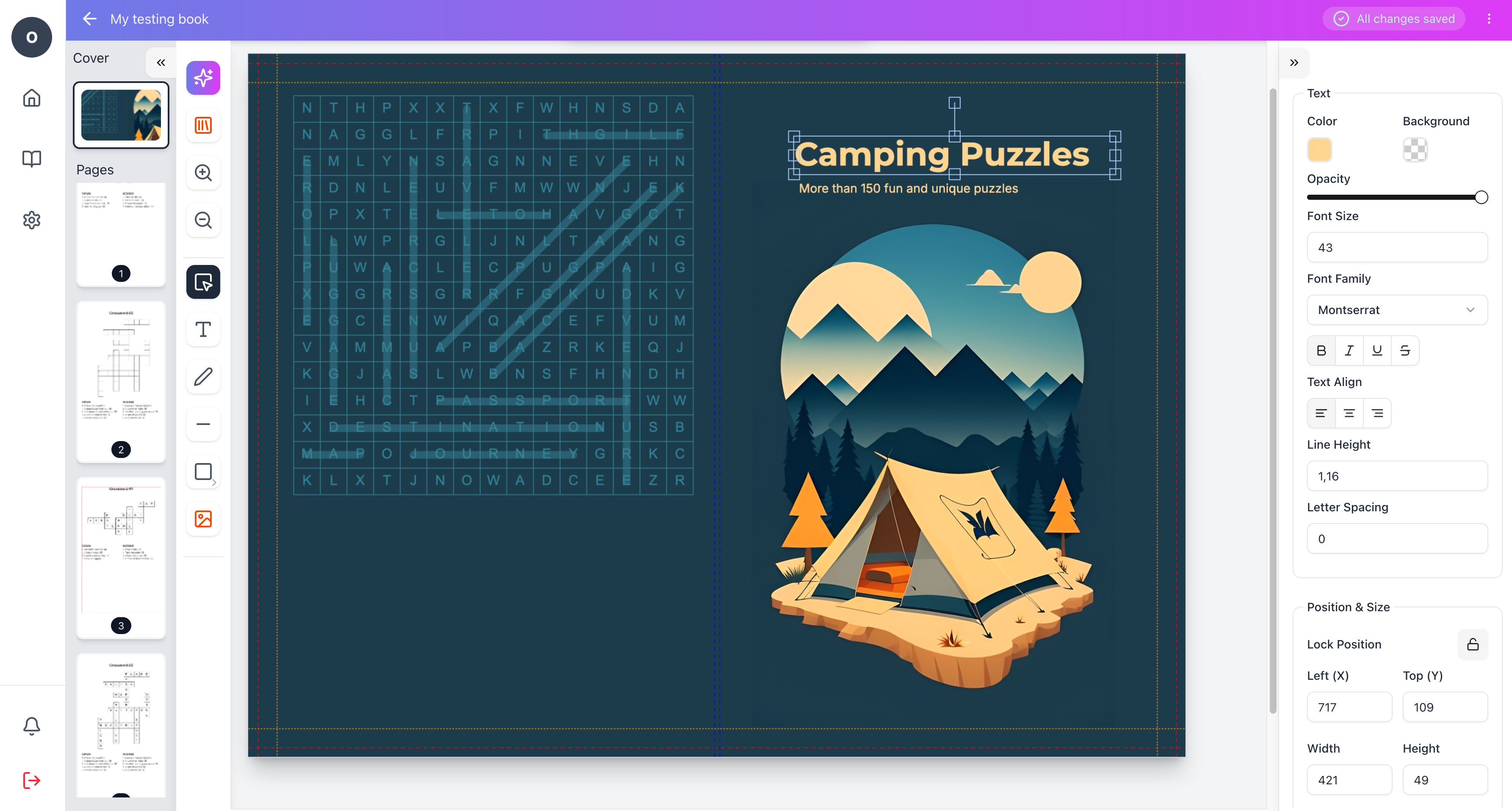 Screenshot of the BooksGenie.ai Dashboard